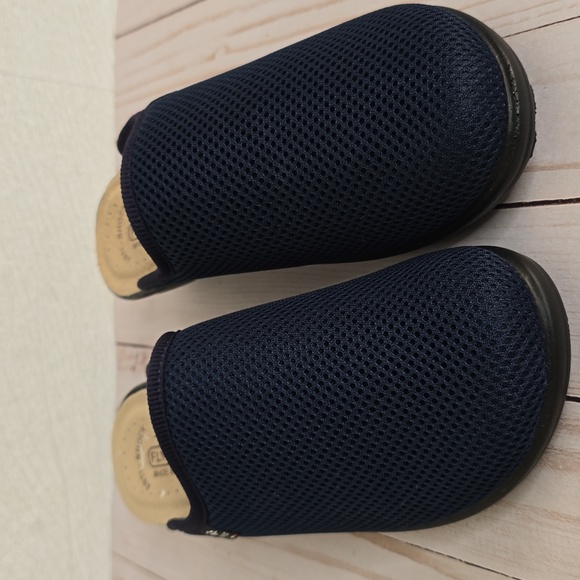 FLY FlOT | MESH ANTI SHOCK SLIP ON CLOGS NAVY - Picture 1 of 8